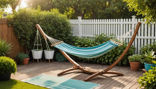 Comment accrocher un hamac sans arbre dans son jardin ?